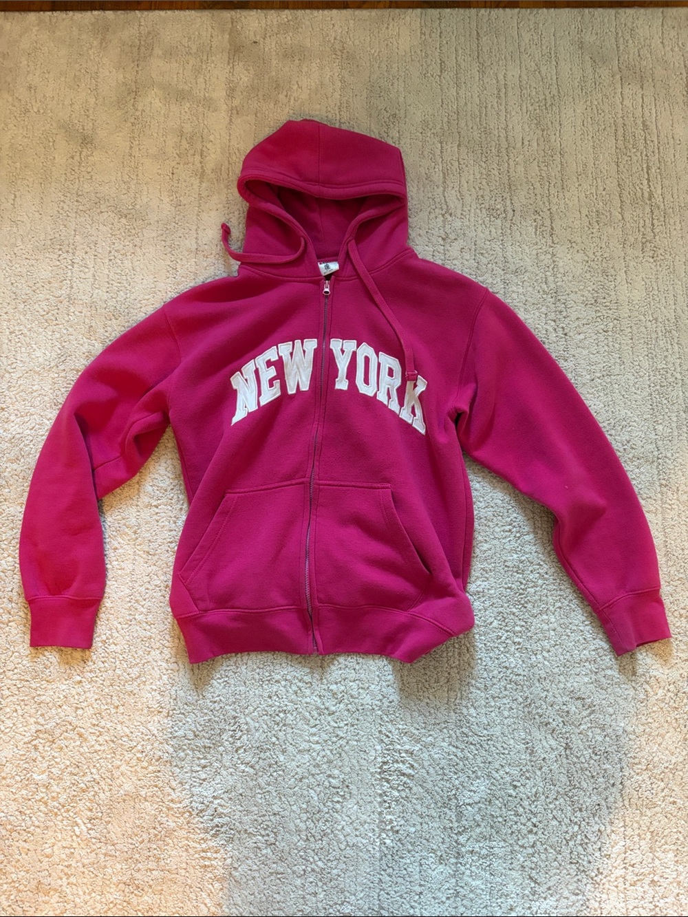 Pink hoodie
